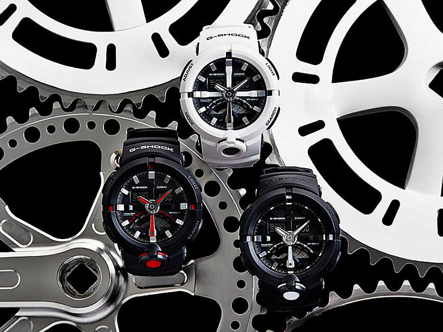 Часы Casio G-Shock GA-500-7A — пластик, Япония