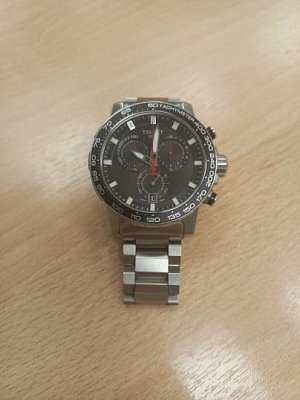 Фото покупателя: Швейцарские наручные часы Tissot SuperSport Chrono T125.617.11.051.00 с хронографом