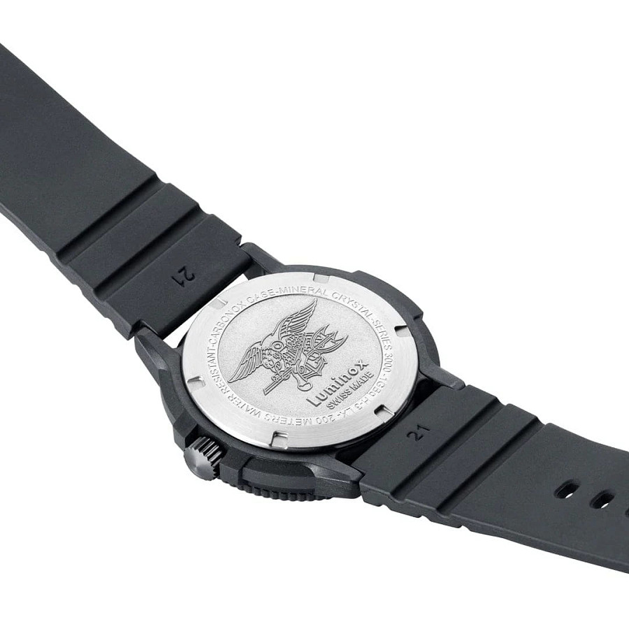 Часы Luminox Navy SEAL XS.3001.EVO.BO.S — мужские, каучук