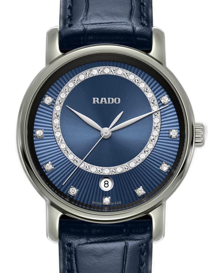Часы Rado Diamaster R14064745 — кварцевые, керамика