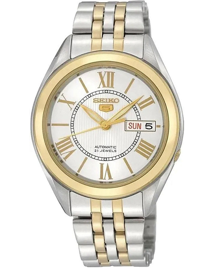 Часы Seiko 5 Regular SNKL36J1 — мужские, белый