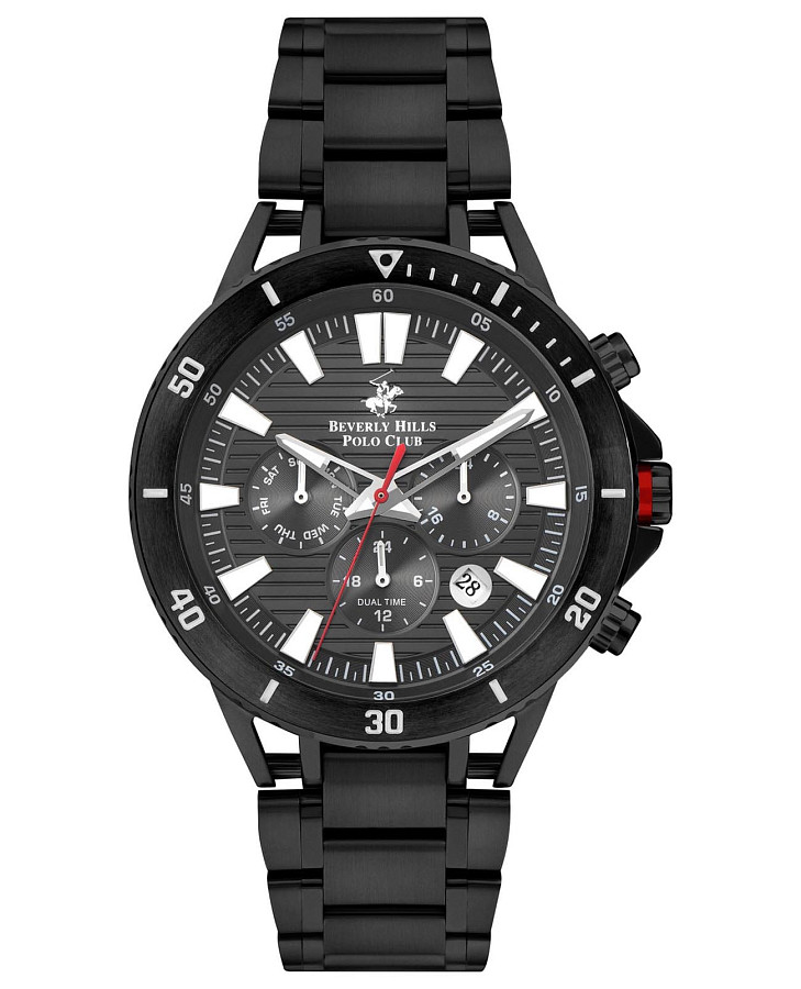 Часы Beverly Hills Polo Club BP3401X.650 — мужские, черный