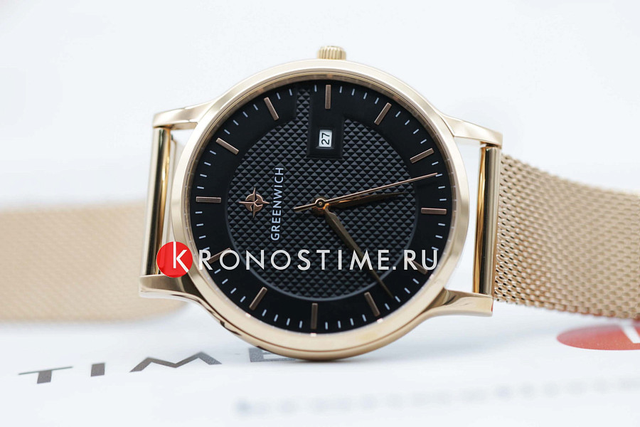 Часы Greenwich Breeze GW 031.40.31 — кварцевые, сталь металл