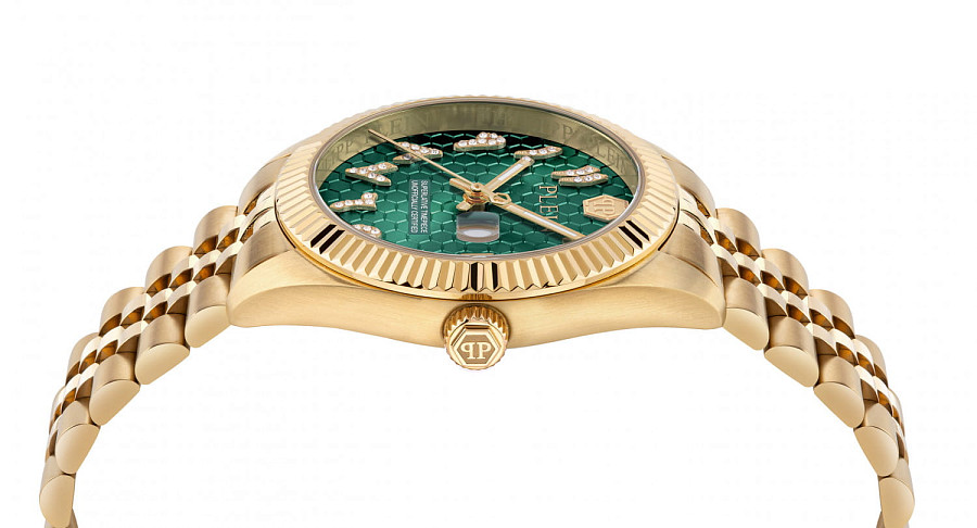 Часы Philipp Plein Date Superlative PWYFA0626 — кварцевые, сталь металл