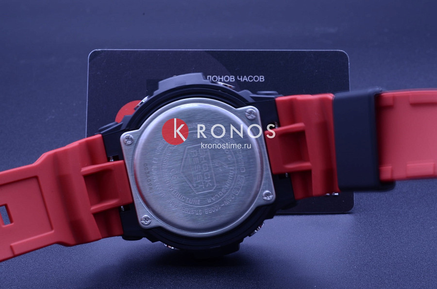 Часы Casio G-Shock GAW-100RB-1A — мужские, электронные