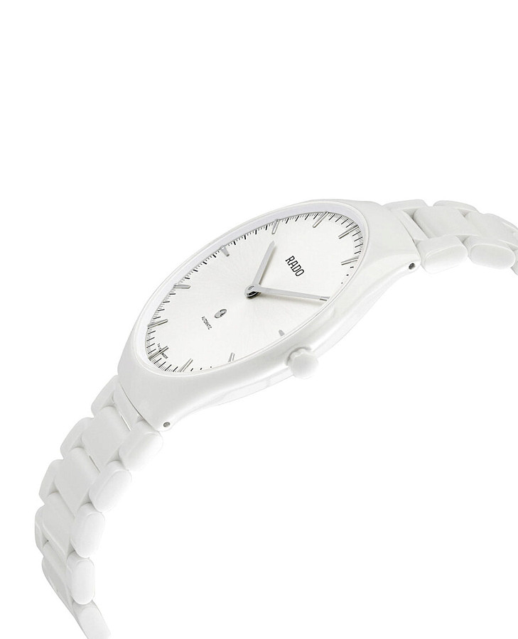 Часы Rado True Thinline R27970102 — кварцевые, керамика сталь