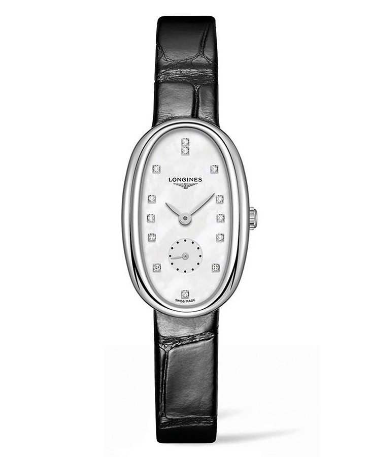 Часы Longines Symphonette L2.306.4.87.0 — женские, перламутровый