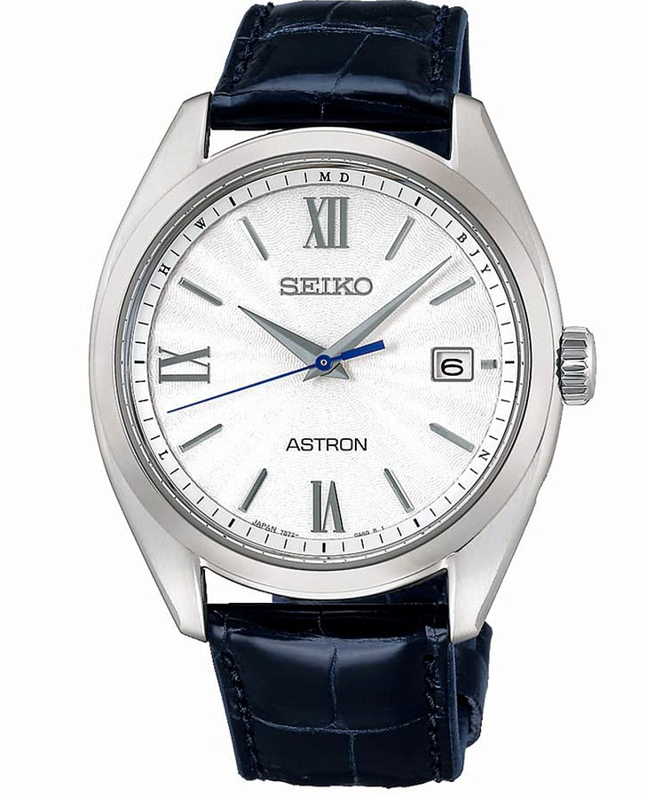 Часы Seiko Astron SBXY035 — мужские, белый