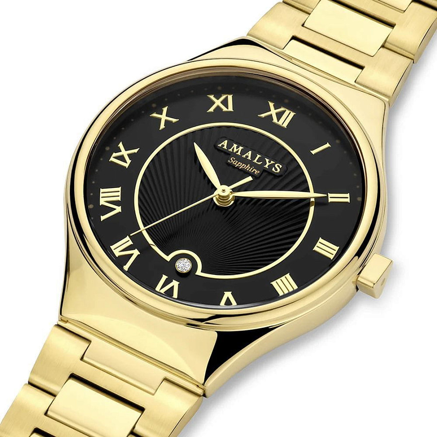 Часы Amalys Olympe AMW-160 — сталь металл, Бельгия