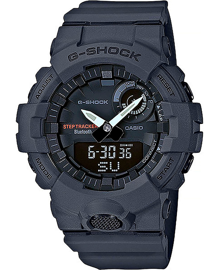 Часы Casio G-Shock GBA-800-8A — мужские, черный