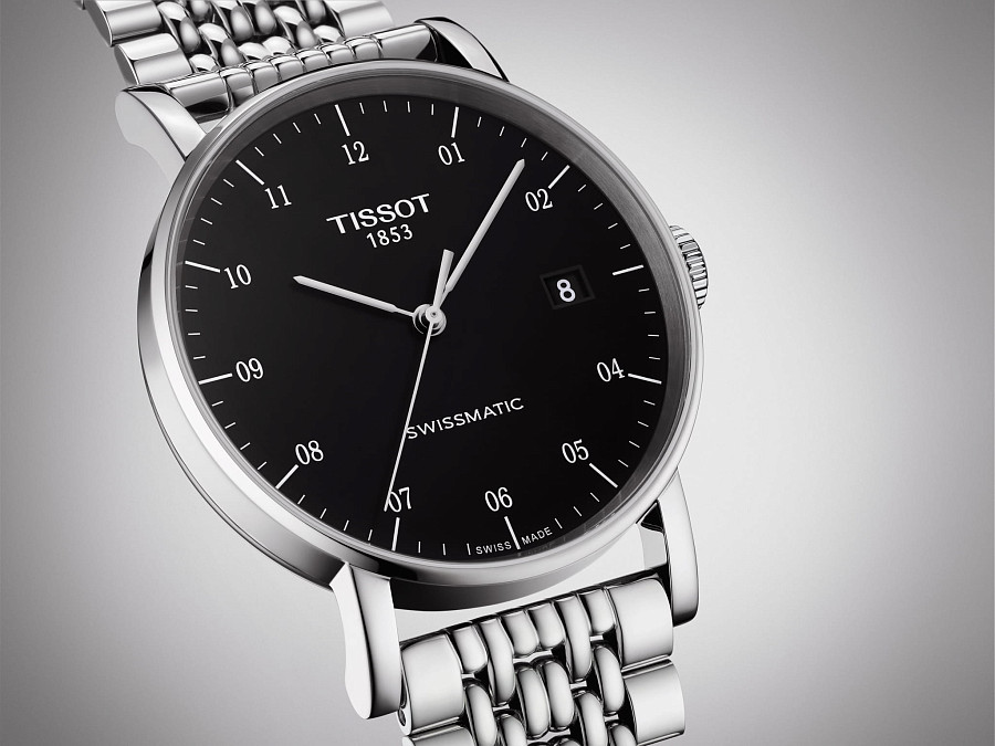 Часы Tissot Everytime Swissmatic T109.407.11.052.00 — сталь, Швейцария