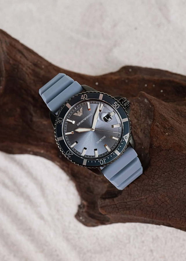 Часы Emporio Armani Diver AR11685 — силикон, мужские