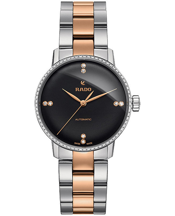 Часы Rado Coupole Classic R22875752 — женские, черный
