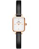 Шведские наручные часы Daniel Wellington Quadro Mini Sheffield Rose Gold DW00100728