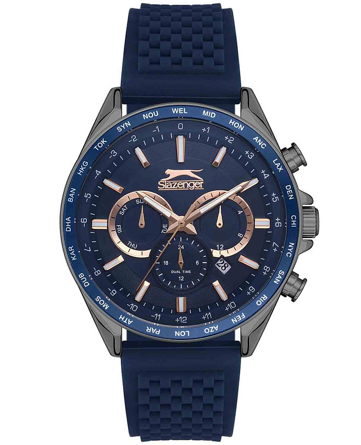 Часы Slazenger SL.09.2179.2.03 — мужские, синий