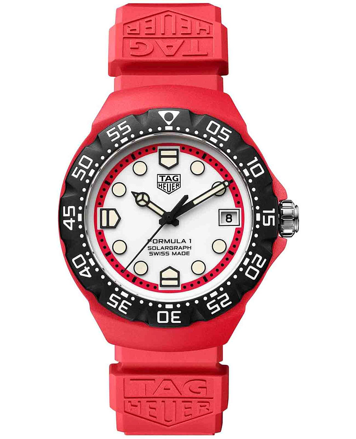 Часы TAG Heuer Formula 1 Solargraph WBY1161.FT8086 — мужские, белый