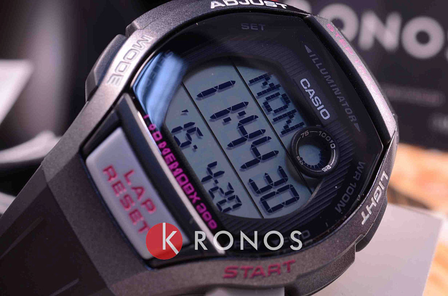 Часы Casio Collection LWS-2000H-1AVEF — пластик, Япония