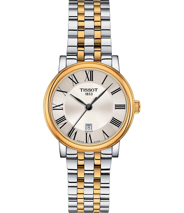 Часы Tissot Carson Premium Lady T122.210.22.033.00 — женские, серебристый