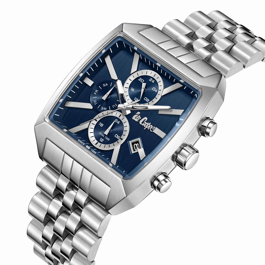 Часы Lee Cooper LC08139.390 — кварцевые, металл сталь