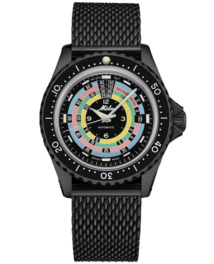 Часы Mido Ocean Star Decompression Timer 1961 Limited Edition M026.807.33.051.00 — мужские, черный