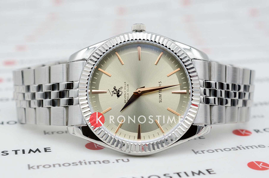 Часы Beverly Hills Polo Club BP3830X.360 — кварцевые, металл сталь