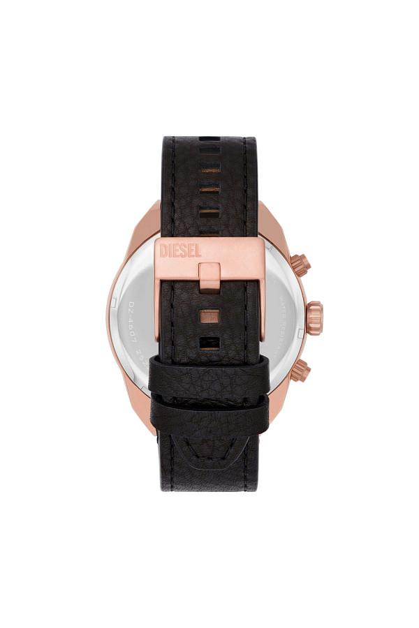 Часы Diesel Spiked DZ4607 — кварцевые, металл сталь