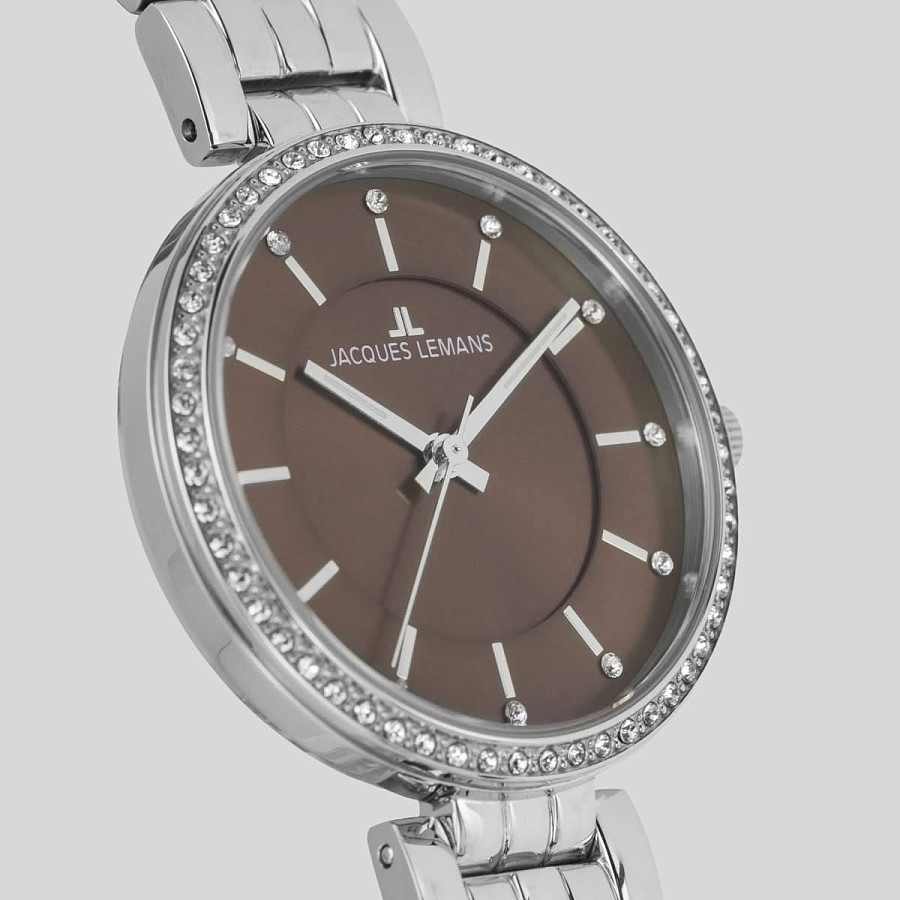 Часы Jacques Lemans Milano 1-2212B — кварцевые, сталь металл