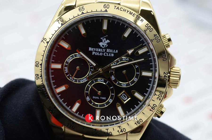 Часы Beverly Hills Polo Club BP3127X.150 — кварцевые, сталь