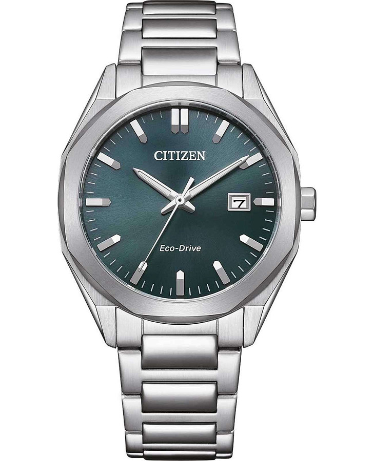 Часы Citizen Eco-Drive BM7620-83X — мужские, зеленый