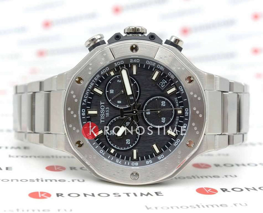 Часы Tissot T-Race Chronograph T141.417.11.051.01 — кварцевые, сталь металл