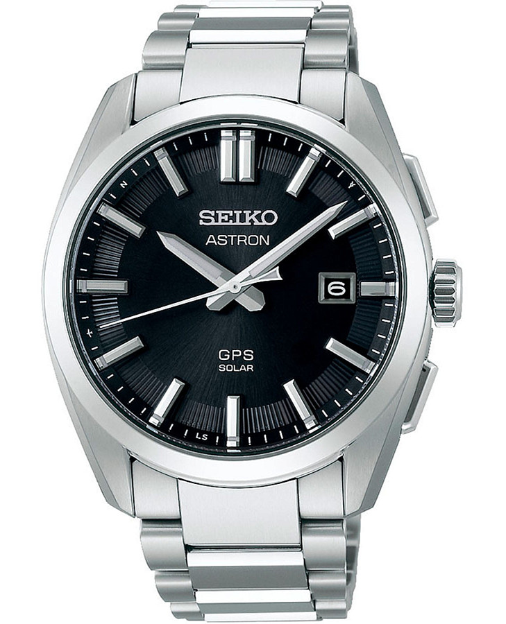 Часы Seiko Astron Nexter Solar Radio SBXD035 — мужские, черный