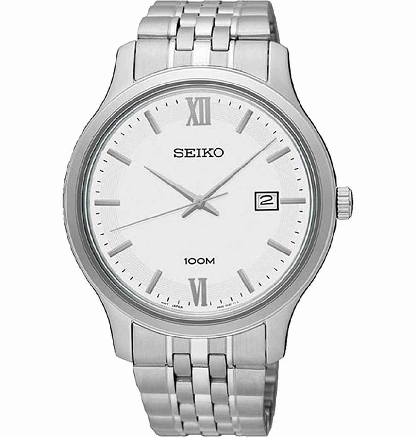 Часы Seiko Promo SUR217P1 — мужские, серебристый