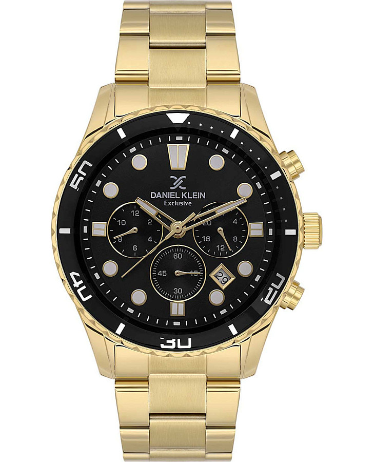 Часы Daniel Klein Exclusive DK.1.13805-4 — мужские, черный