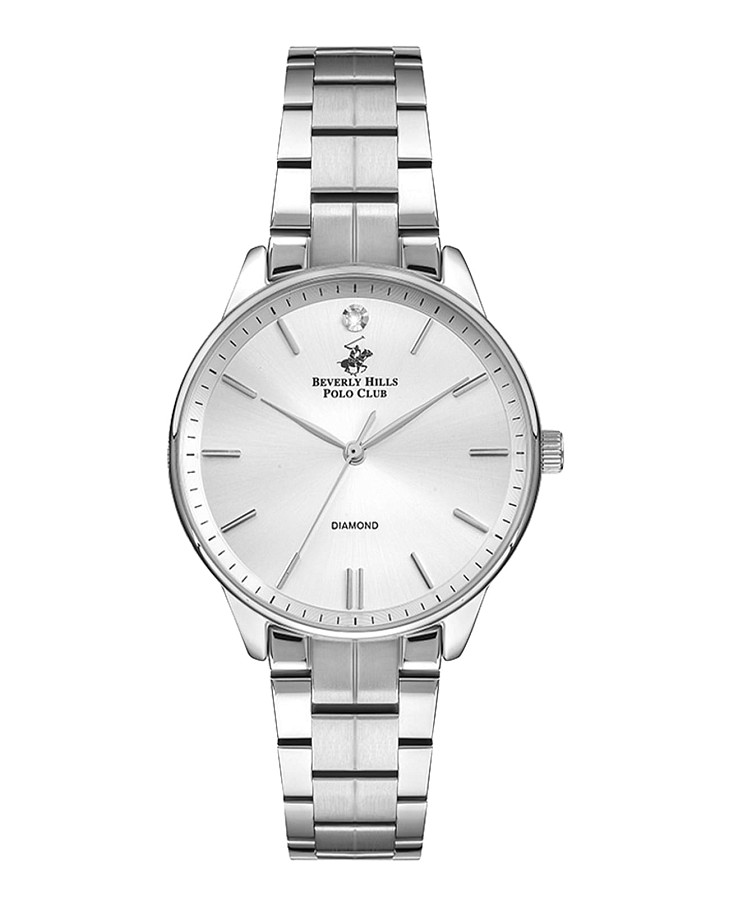 Часы Beverly Hills Polo Club BP3230X.330 — женские, серебристый