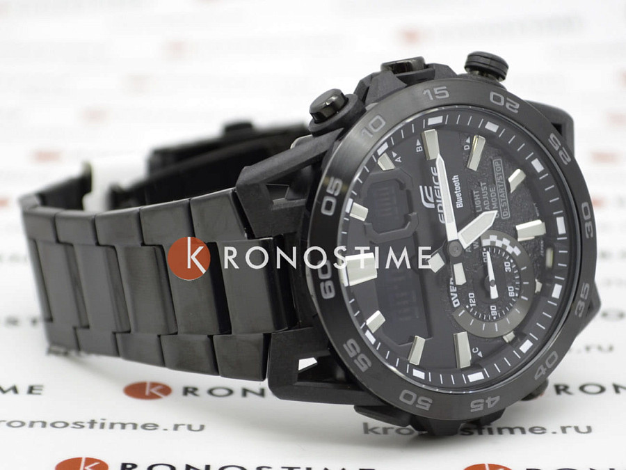 Часы Casio Edifice ECB-40BK-1ADF (ECB-40BK-1A) — артикул ECB-40BK-1A