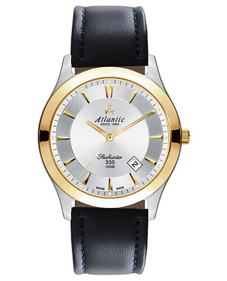 Часы Atlantic Seahunter 71360.43.21 — мужские, серебристый