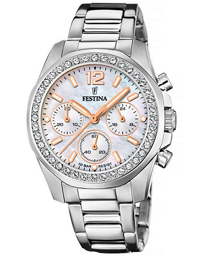 Часы Festina Boyfriend F20606/1 — женские, перламутровый