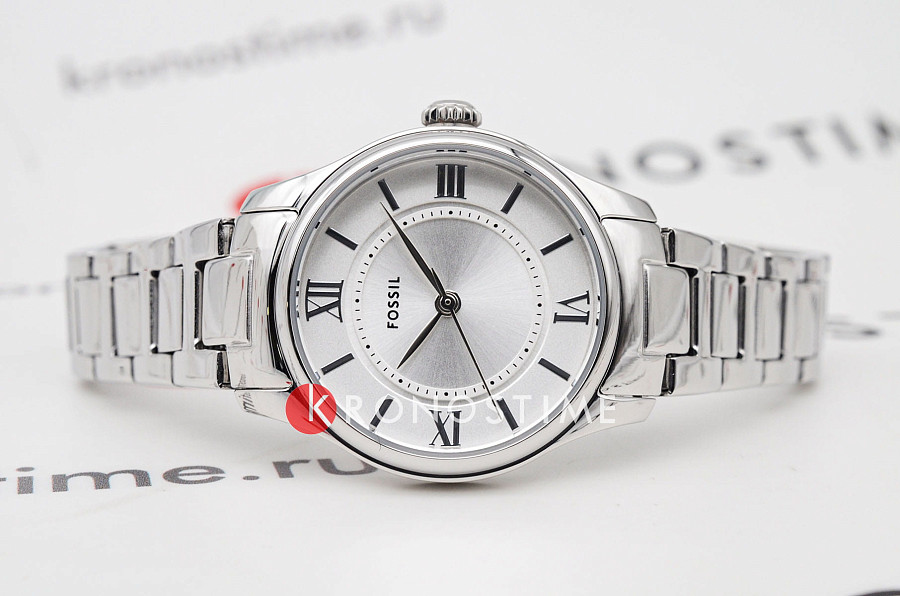 Часы Fossil Gilmore ES5419 — кварцевые, металл сталь