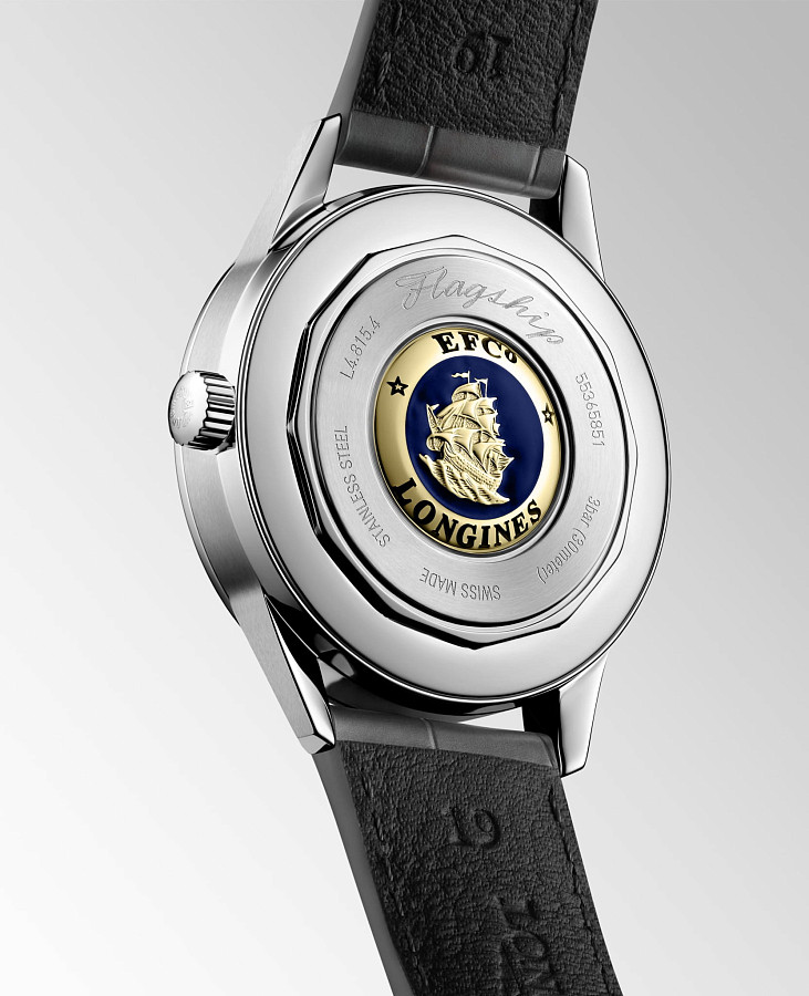 Часы Longines Flagship Heritage L4.815.4.52.2 — металл сталь, Швейцария