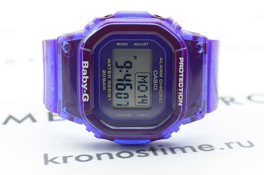 Часы Casio Baby-G BGD-560S-6 — пластик, женские