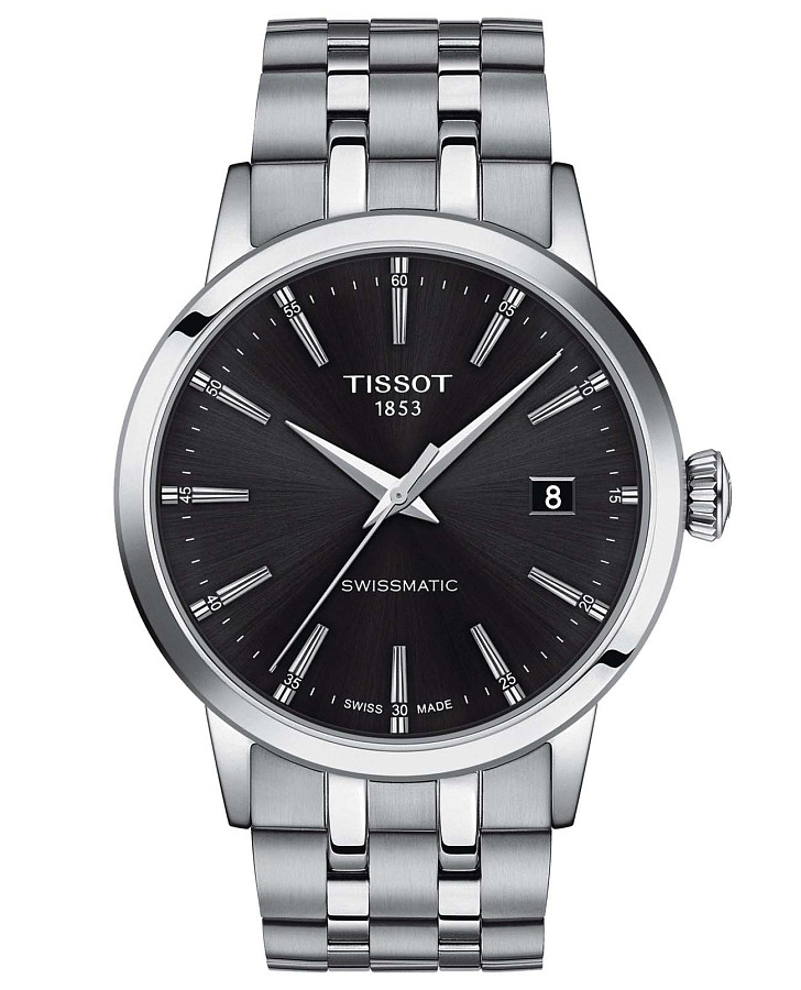 Часы Tissot Classic Dream Swissmatiс T129.407.11.051.00 — мужские, черный