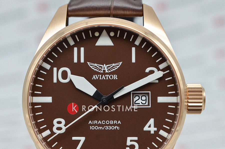 Часы Aviator Airacobra V.1.22.2.151.4 — сталь металл, Швейцария