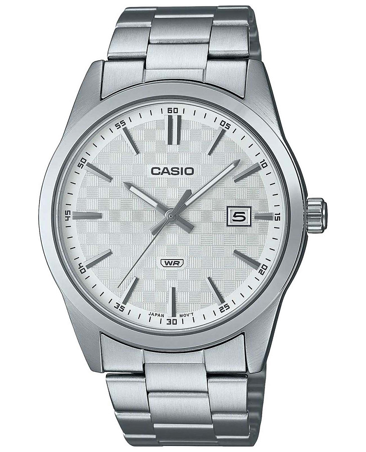 Часы Casio Collection MTP-VD03D-7AUDF (MTP-VD03D-7A) — мужские, серебристый