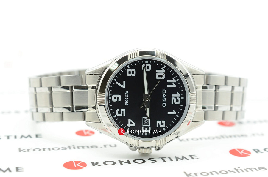 Часы Casio Collection LTP-1308PD-1B — нержавеющая сталь, женские