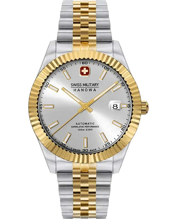 Часы Swiss Military Hanowa Diligenter SMWGL0002161 — мужские, серебристый