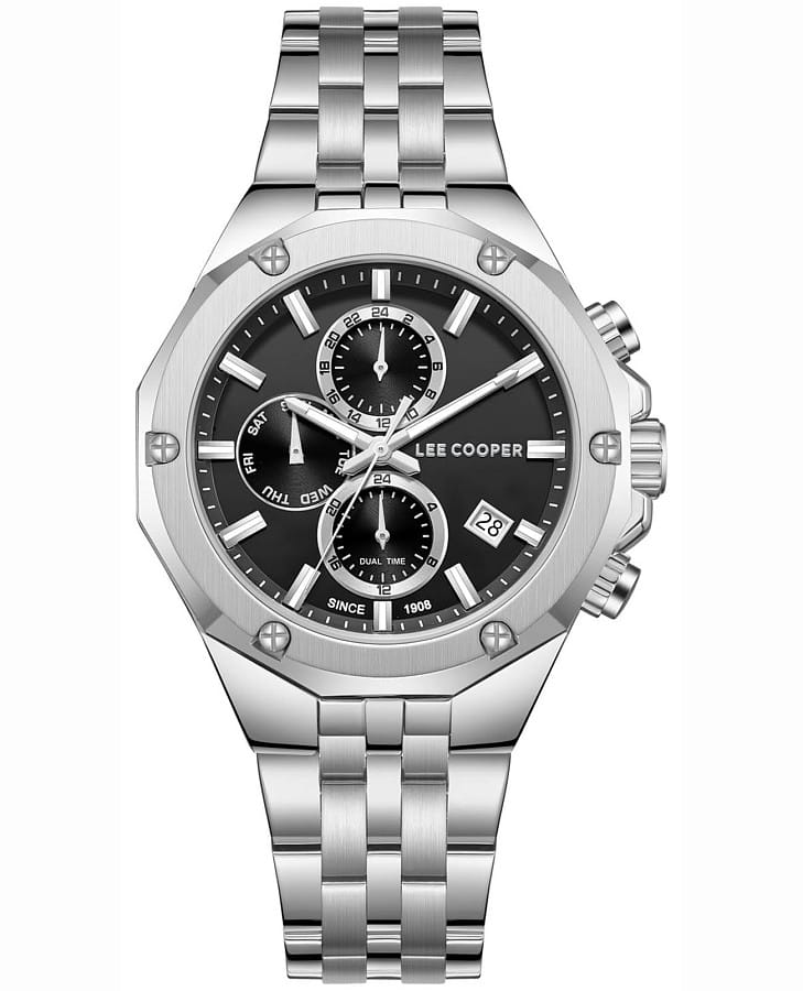 Часы Lee Cooper LC08104.350 — мужские, черный