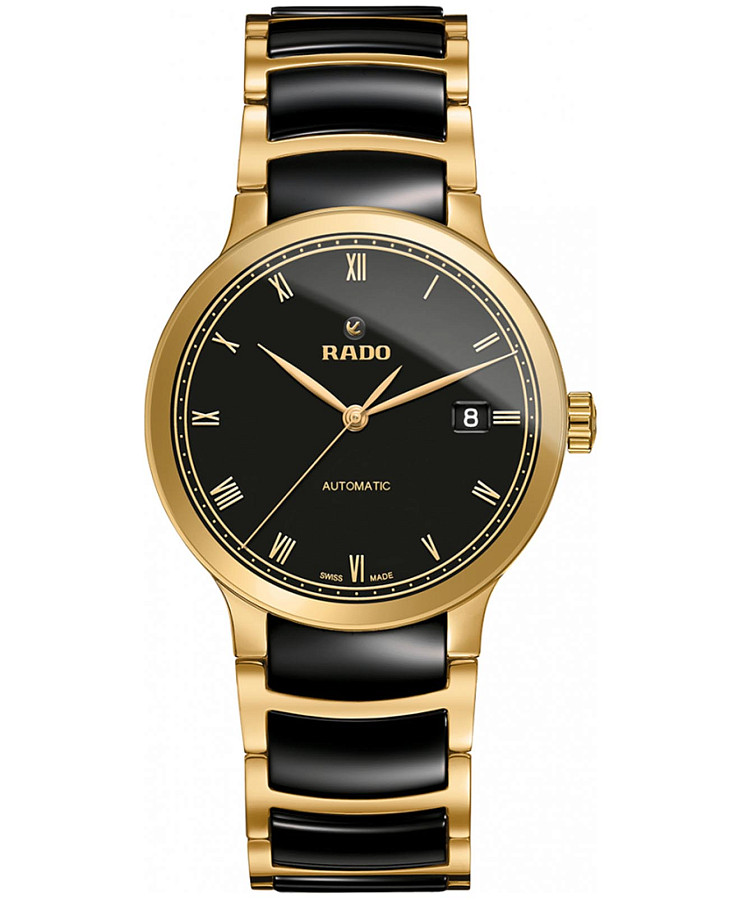 Часы Rado Centrix Automatic Diamonds R30079152 — мужские, черный