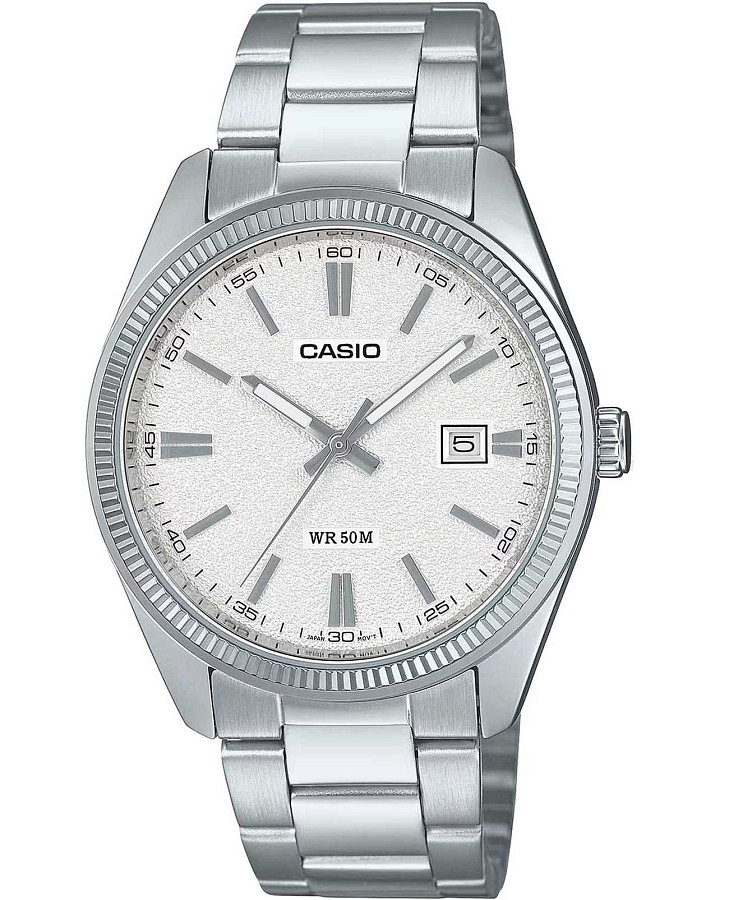 Часы Casio Collection MTP-1302DA-7A — мужские, белый