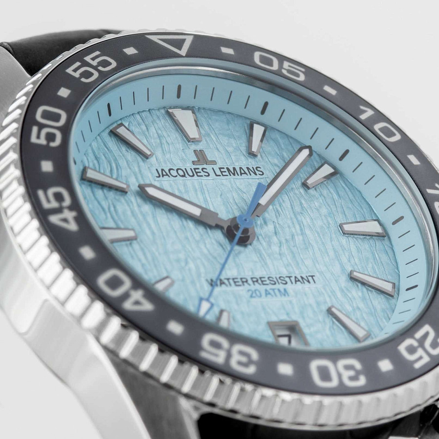Часы Jacques Lemans Liverpool Diver 1-2205F — Австрия, кварцевые