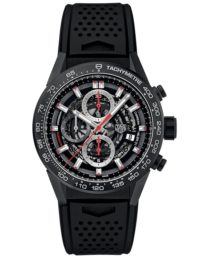 Часы TAG Heuer Carrera CAR2090.FT6088 — мужские, черный